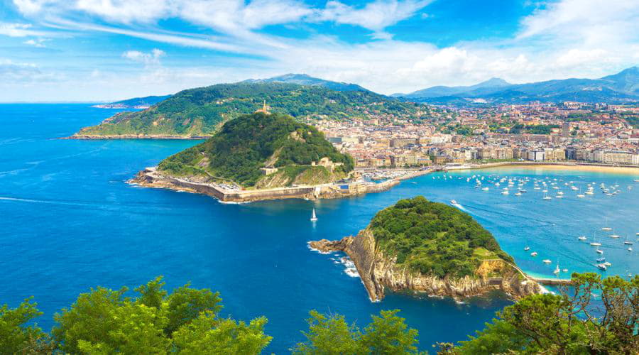 Las mejores ofertas de alquiler de coches en San Sebastián